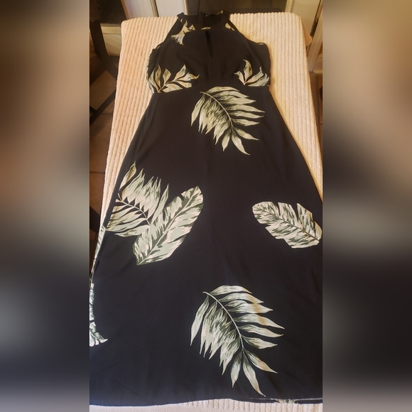 Summer Ann TaylorPalm Leaf Maxi Dress Cute MAXI FOR SUMMER - Picture 8 of 15